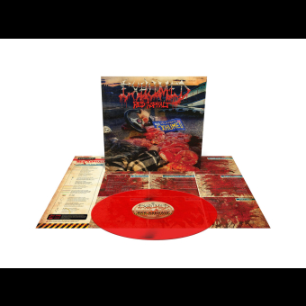 EXHUMED Red Asphalt LP BLOOD RED [VINYL 12"]